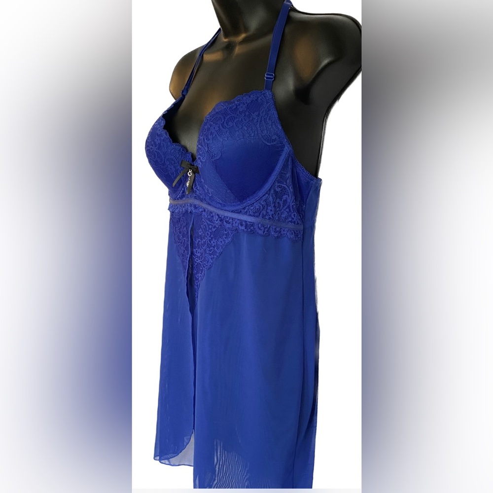 NWT LVR ROYAL BLU Nightgown, L *P1098